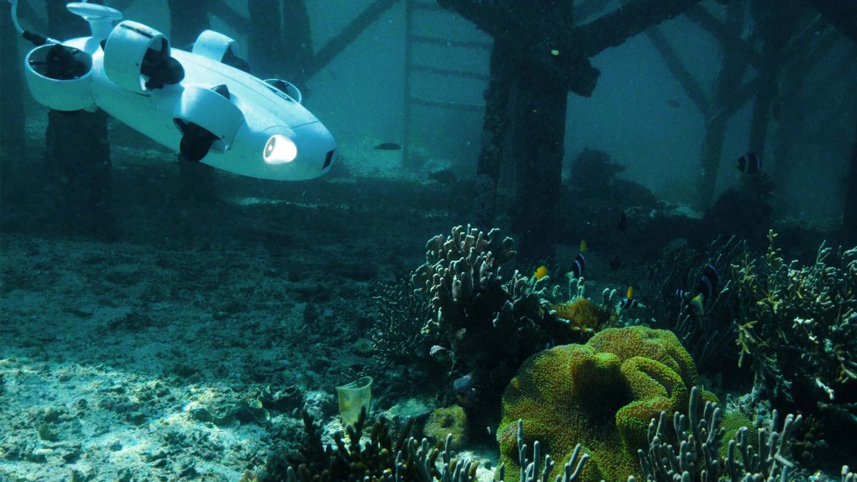 Meet the FIFISH V-EVO Underwater Drone