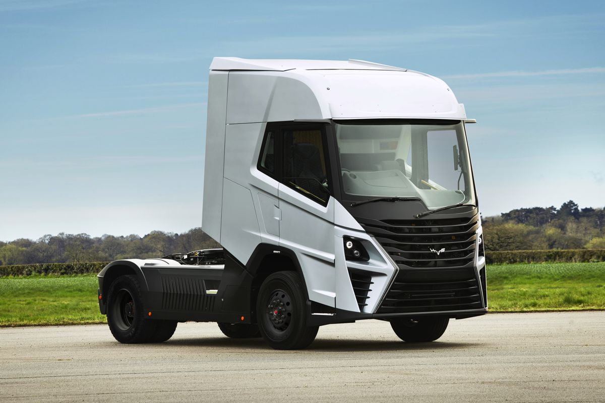 HVS unveils Hydrogen-Electric HGV Truck with 370 mile range