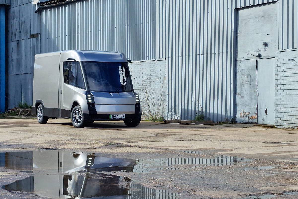 WEVC eCV1 Electric Van debuts at Commercial Vehicle Show