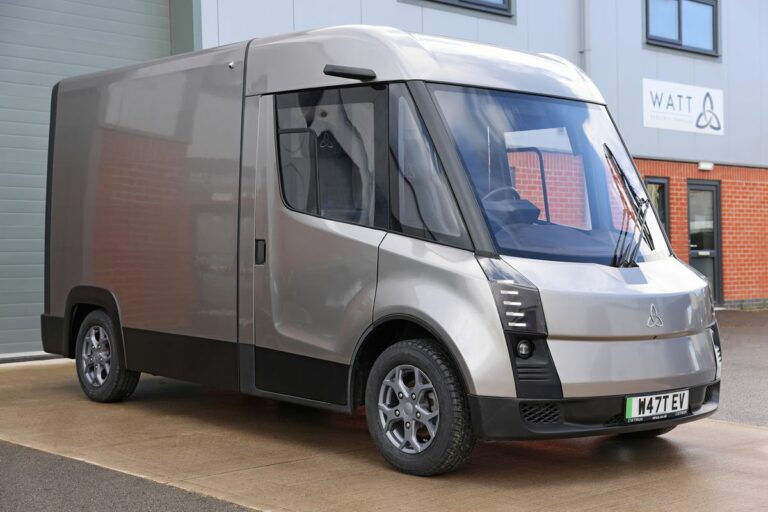 WEVC eCV1 Electric Van debuts at Commercial Vehicle Show