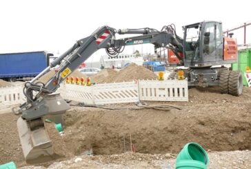 Four ATLAS Short-tail Excavators join the Fröttmaning Team