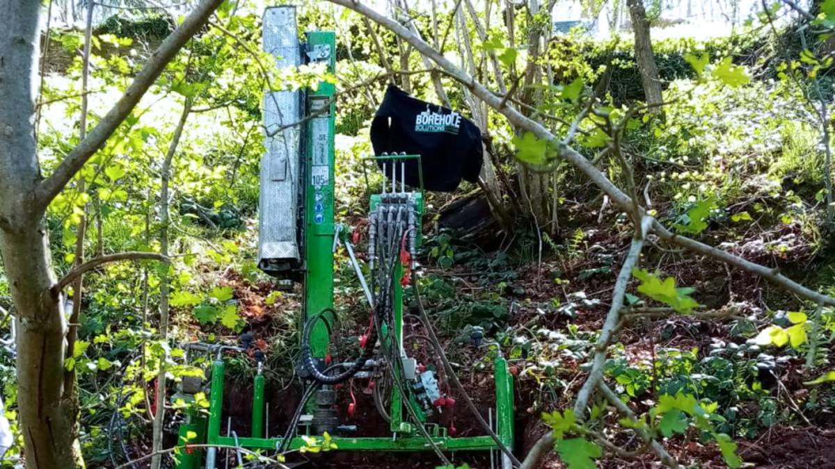 Environmentally considerate Geotechnical Survey Drilling with Window Sampling