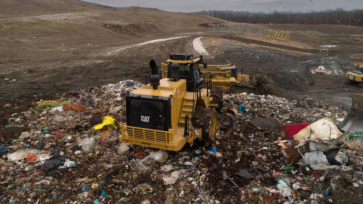 New heavy-duty Cat 836 Landfill Compactor maximizes performance and reliability