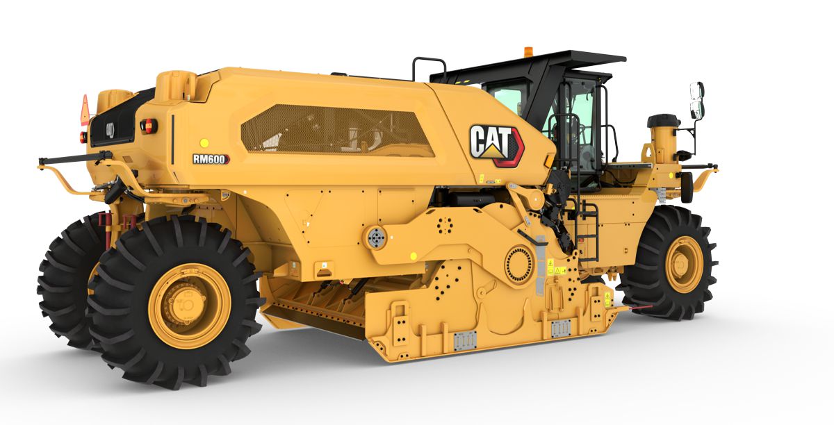 Cat introduces more powerful RM600 and RM800 Reclaimers