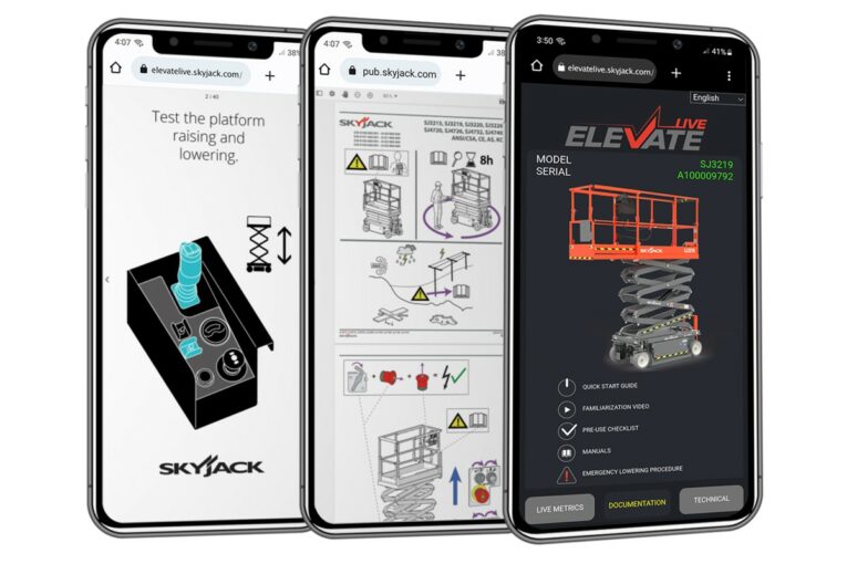 Skyjack launches ELEVATE Live 2.0 Telematics