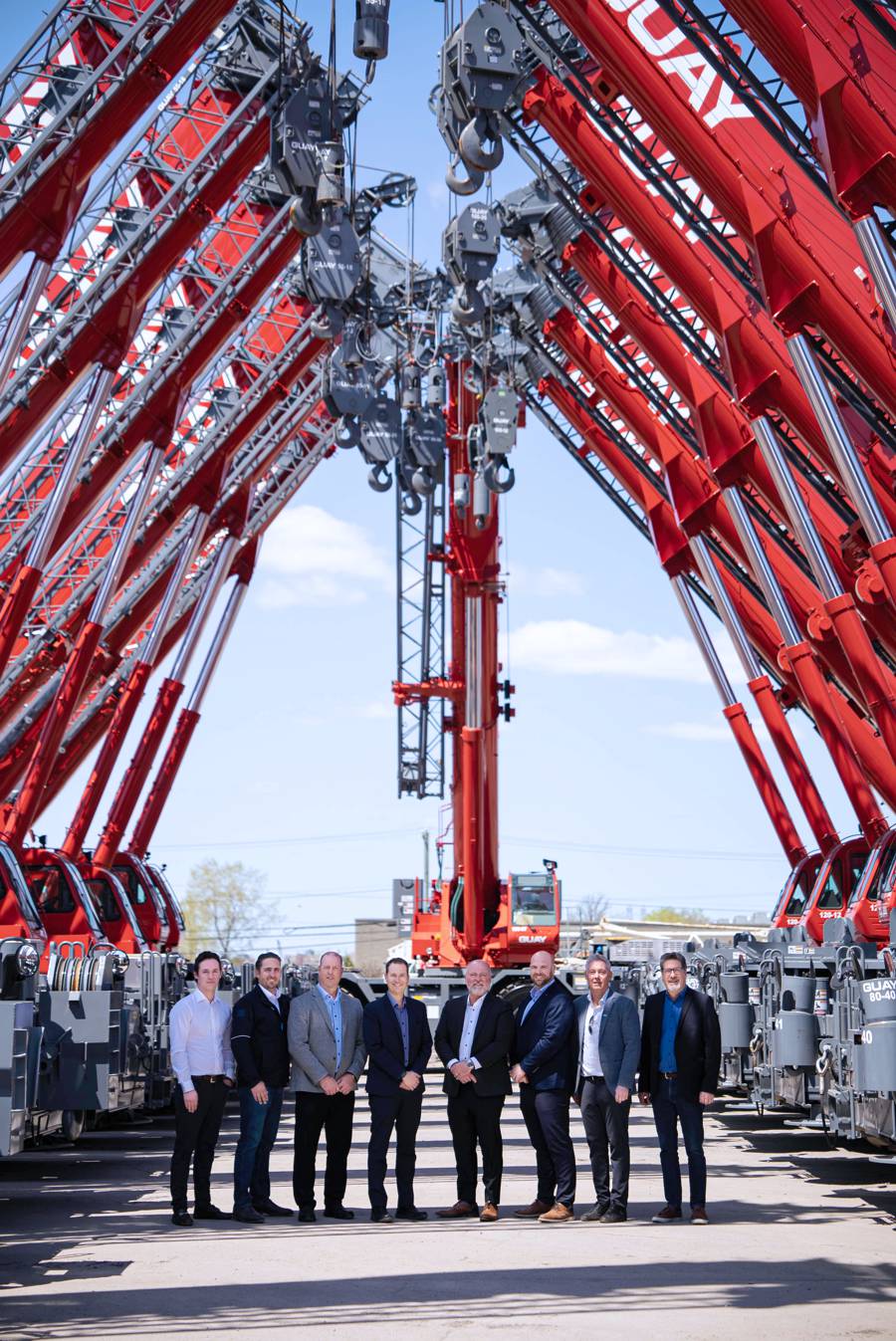 GUAY in Quebec expands Tadano Rough Terrain Crane Fleet