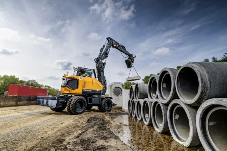 HD Hyundai CE expands  range with 10-tonne HW100A Wheeled Excavator