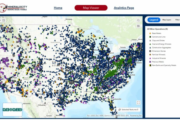 Ground-breaking Burgex Platform visualizes the US Mining Industry
