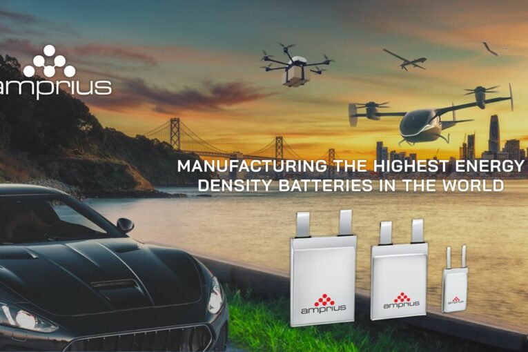Amprius announces Ultra-High-Power-High-Energy Lithium-ion Batteries