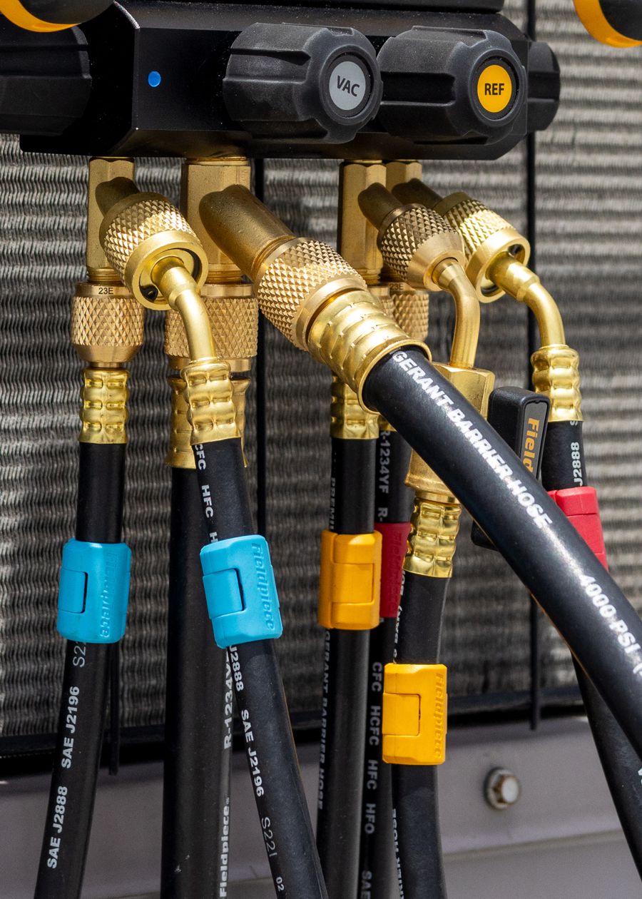 Innovative Interchangeable HVACR Hoses reduce leaks and increases durability