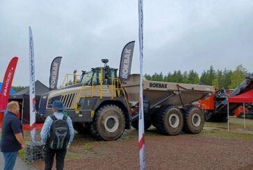 Get close up to the Rokbak RA40 Hauler at Maxpo in Finland