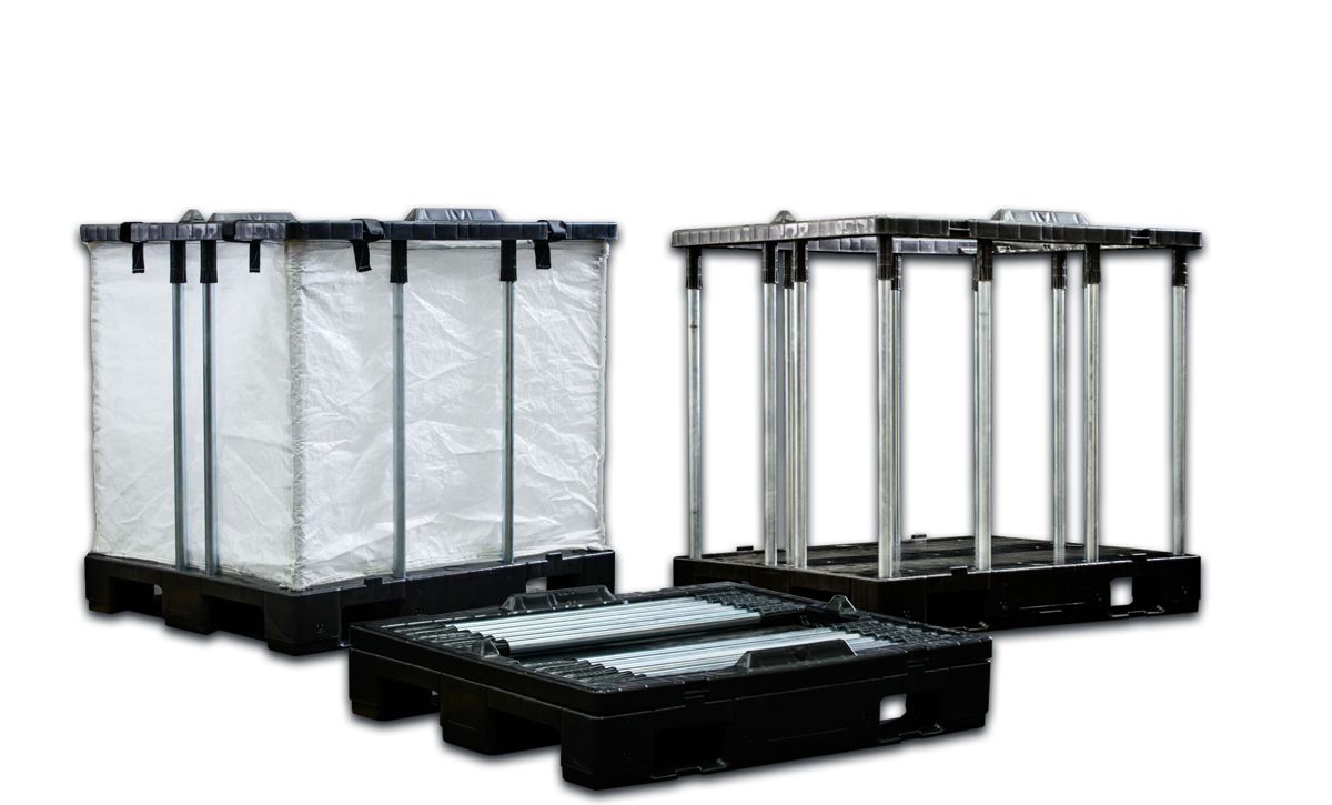 ALPAL Stackable Foldable IBC expands into the US with RPP Containers
