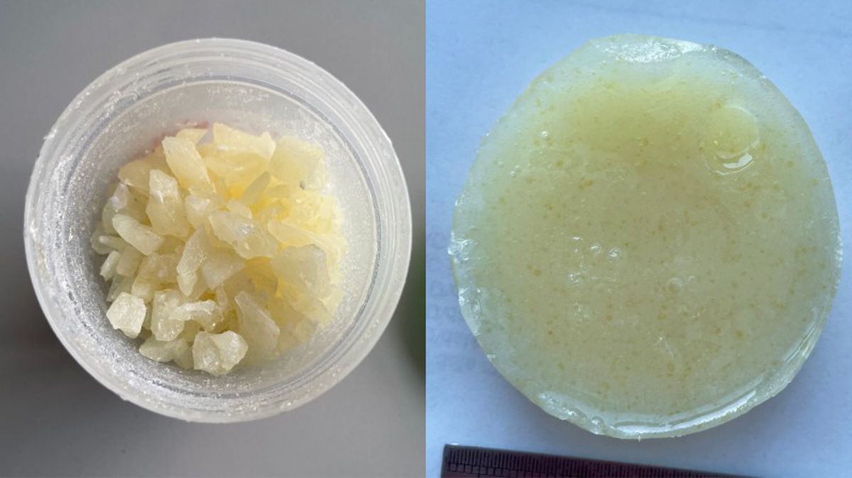 The addition of a phosphonate ester into the resin matrix allows the new epoxy resin to be melted and reshaped under certain conditions. Image: Empa