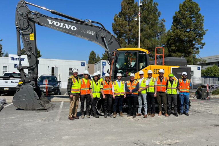 Turner Construction to pilot Volvo EC230 Electric Excavator
