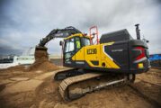 VolvoCE Electric Machinery in action at the biggest Utility Expo Booth ever