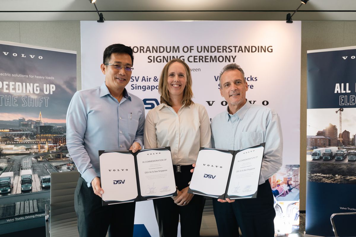 Volvo accelerating Electric Trucks in Singapore