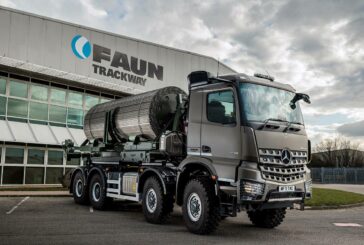 FAUN Trackway helps 8x8 Mercedes-Benz Aroc negotiate challenging terrain