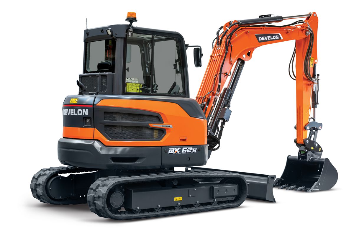 DEVELON launches DX62R-7 and DX63-7 Mini-Excavators in North America