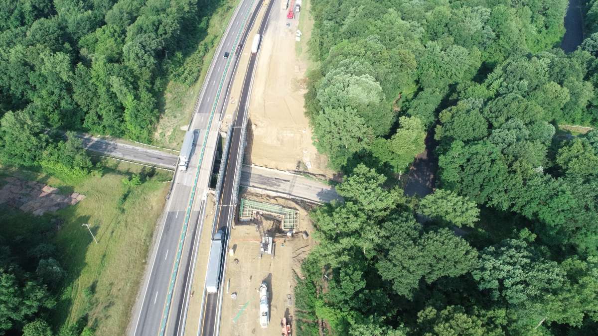 Acrow installs four Detour Bridges for I-94 Project in Michigan