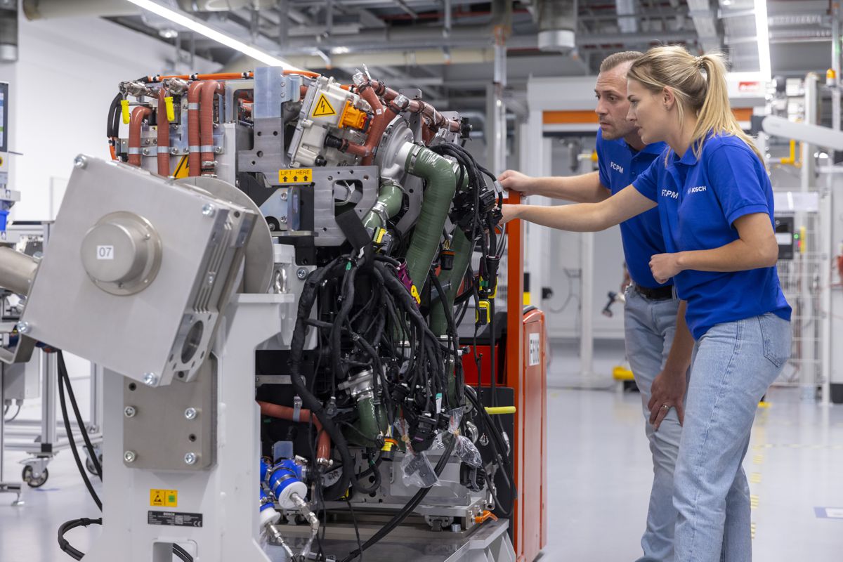 Bosch recycling tech recovers almost all the platinum in fuel-cell stacks