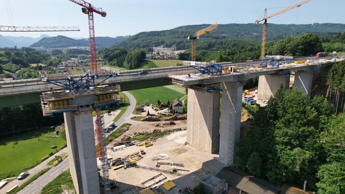 Doka experience leads the way in Aurach Bridge reconstruction