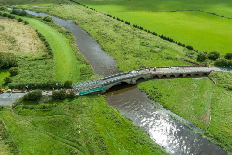 18th Century Bubwith Bridge reconstruction reaches half way point 