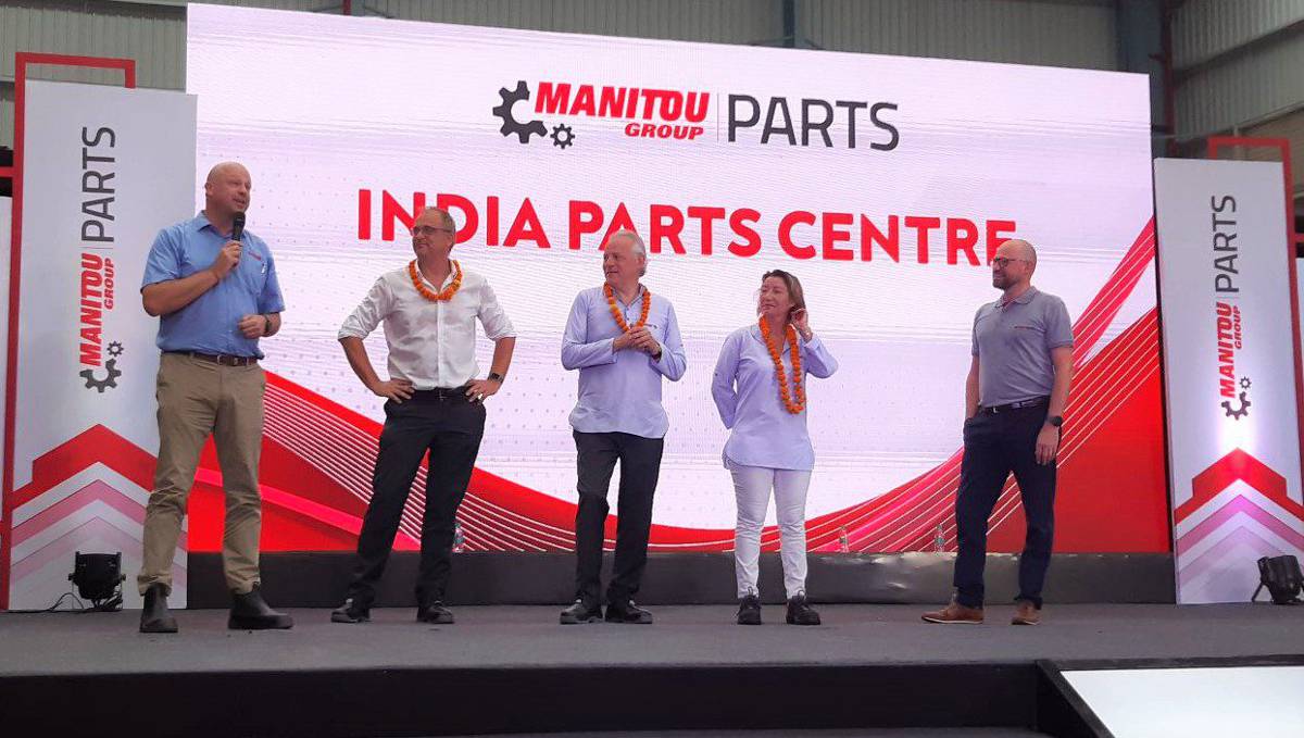 Manitou unveils cutting-edge Logistics Centre in India