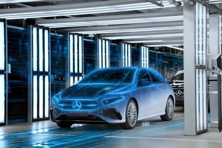 Digital First production approach pioneered by Mercedes-Benz