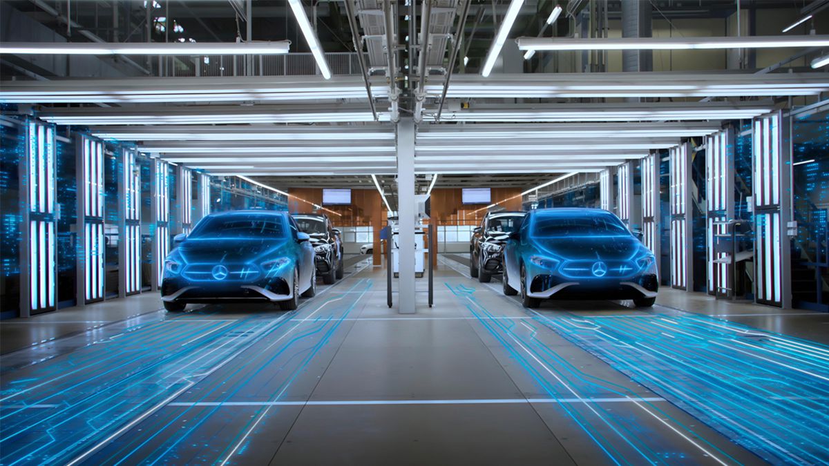 Digital First production approach pioneered by Mercedes-Benz