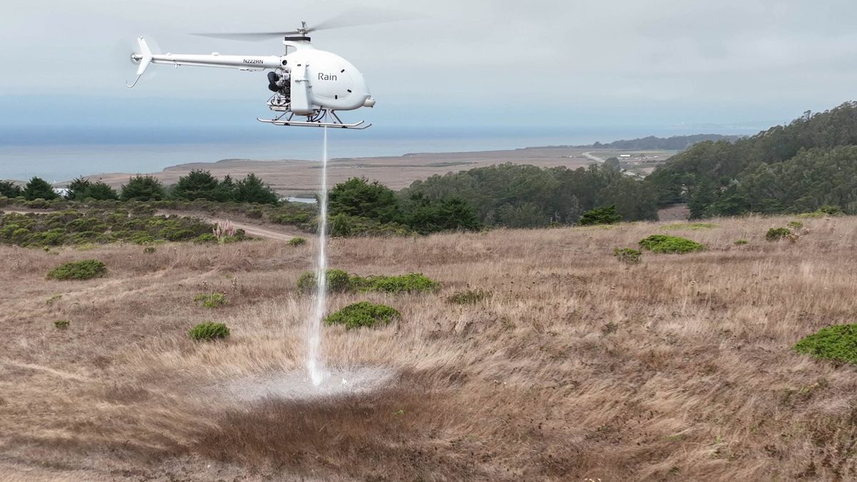 Aerial Wildfire Containment Drone Technology gains Seed Funding