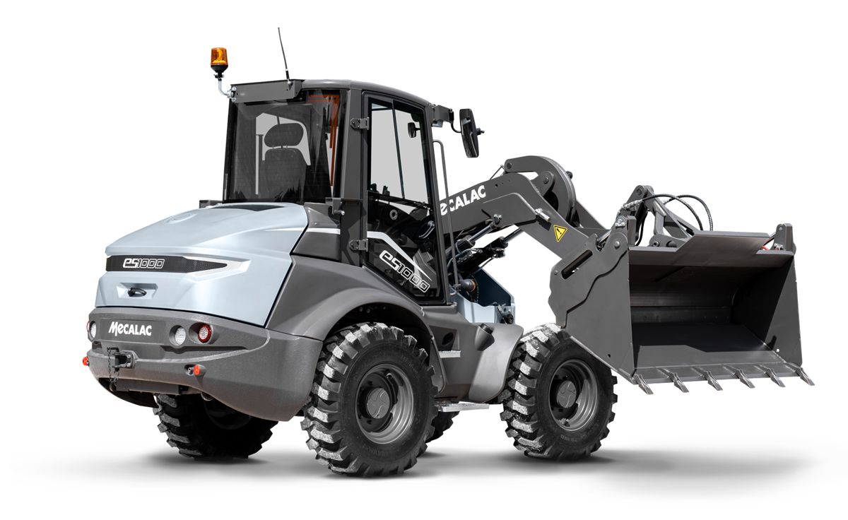 Mecalac expands Electric Range with new eS1000 Swing Loader