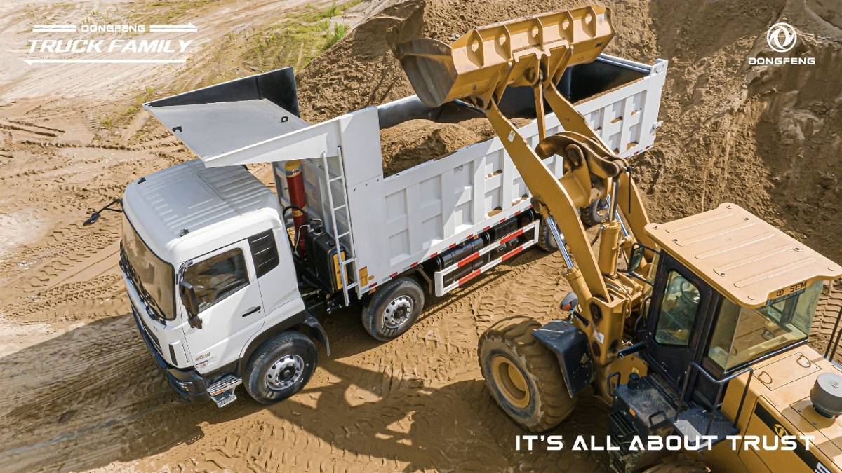 DONGFENG develops solid and reliable KC Dump Truck