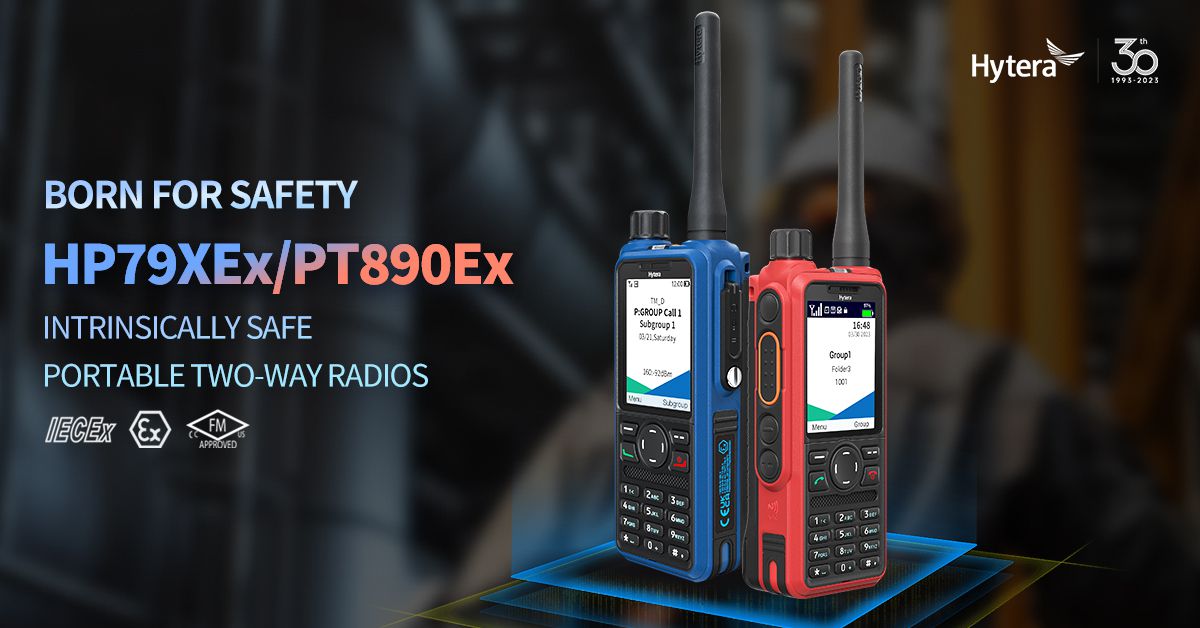 Hytera launches intrinsically safe Two-way Radios