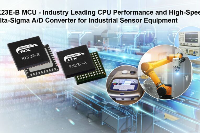Renesas 32-bit RX MCU with analogue front-end for Industrial Sensor Systems