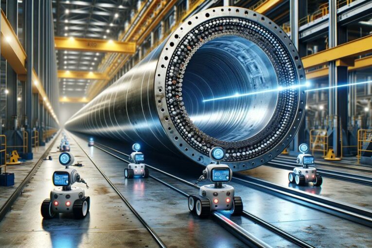 Robot swarms could Monitor Pipes with acoustic wave sensors