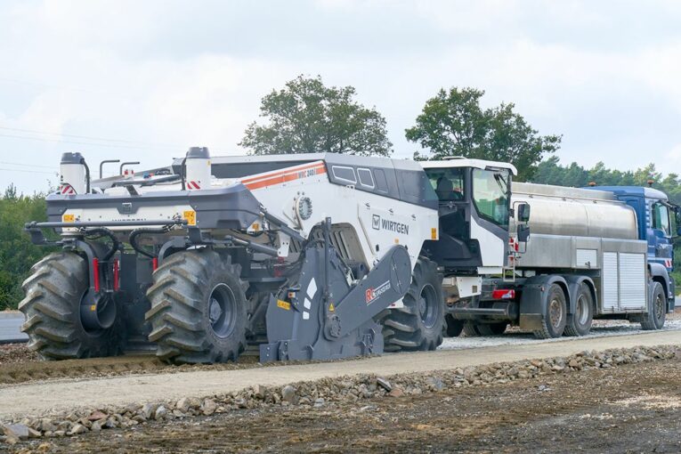 Wirtgen's Rock Crusher WRC 240i the new specialist in road construction