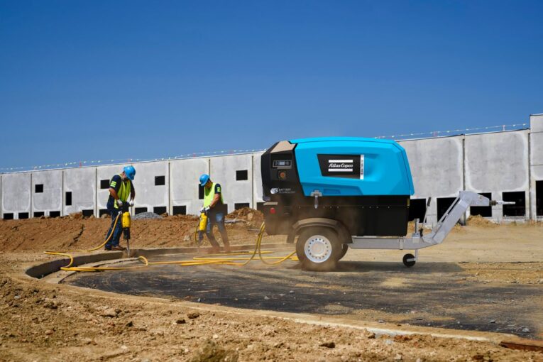 The Atlas Copco B-Air 185-12 a revolution in Portable Compressors