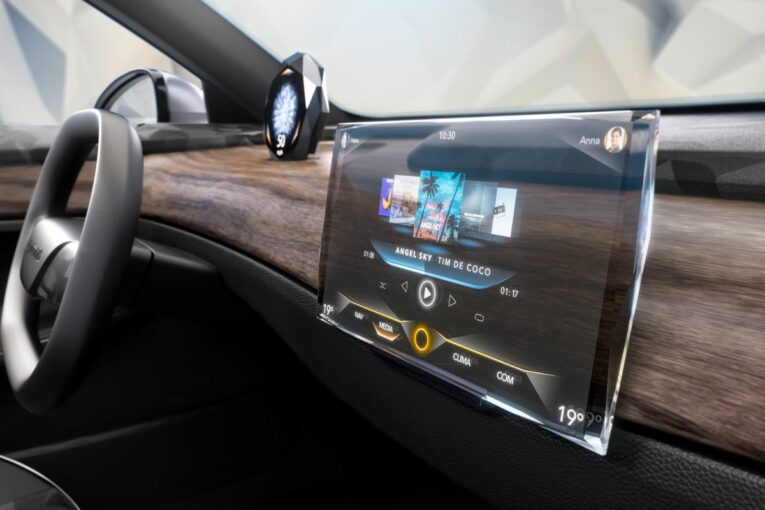 Continental debuts Transparent Swarovski Crystal Automotive Displays