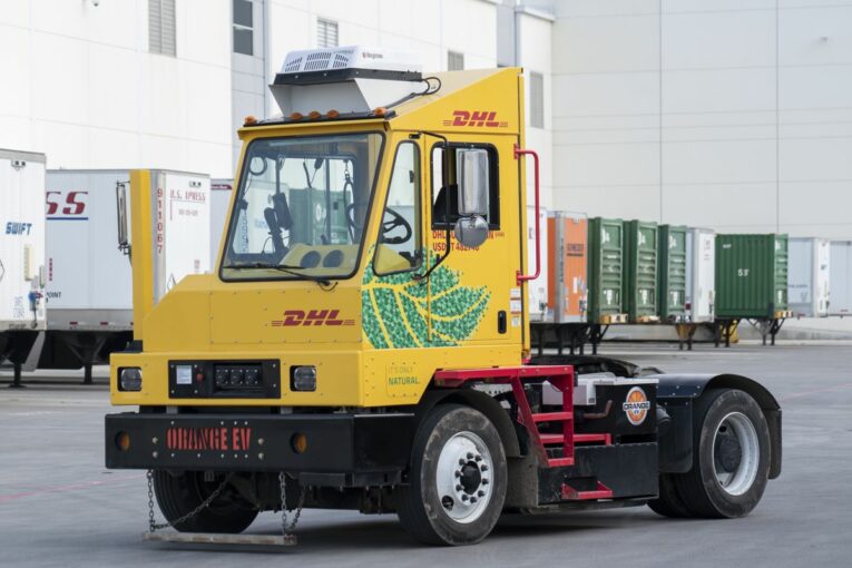 DHL drives electrification with 50 EV Yard Trucks and plans for 50 more