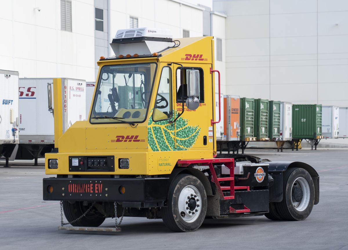 DHL drives electrification with 50 EV Yard Trucks and plans for 50 more