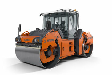 New Hamm Tandem Rollers combine vibration and oscillation in one drum