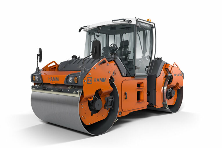 New Hamm Tandem Rollers combine vibration and oscillation in one drum