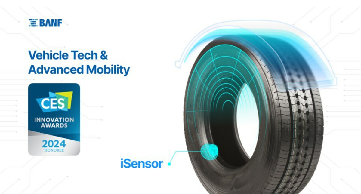 BANF wins 2024 CES Innovation Award for Smart Tire Sensor