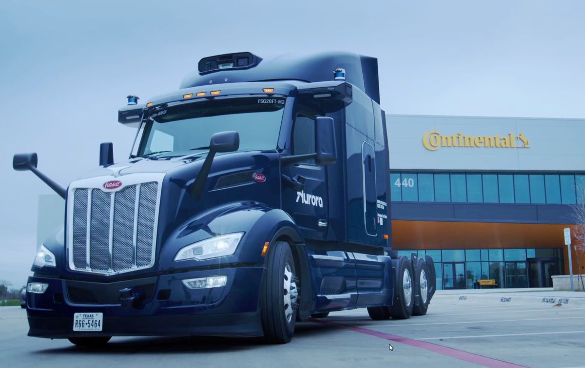 How Continental and Aurora are making Autonomous Trucking a reality