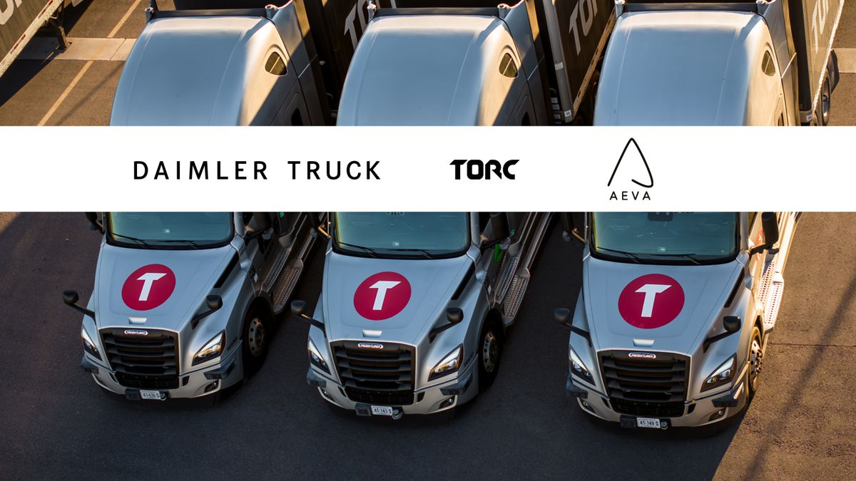 Daimler Truck and TORC Robotics select Aeva for 4D LiDAR