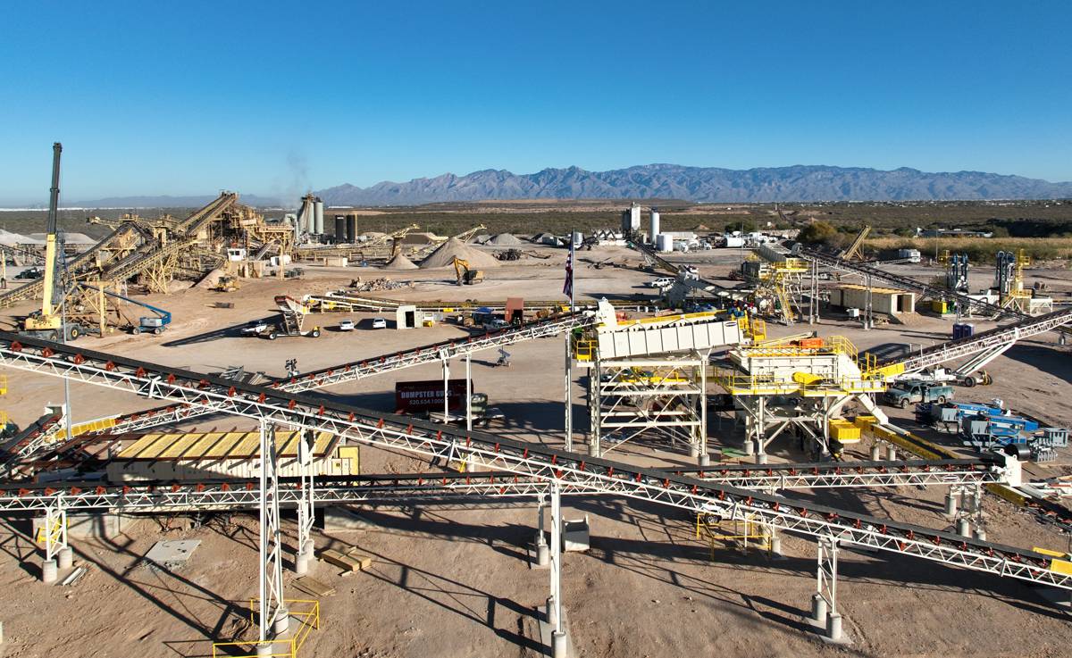 Granite unveils fully automated Aggregate Plant in Tucson