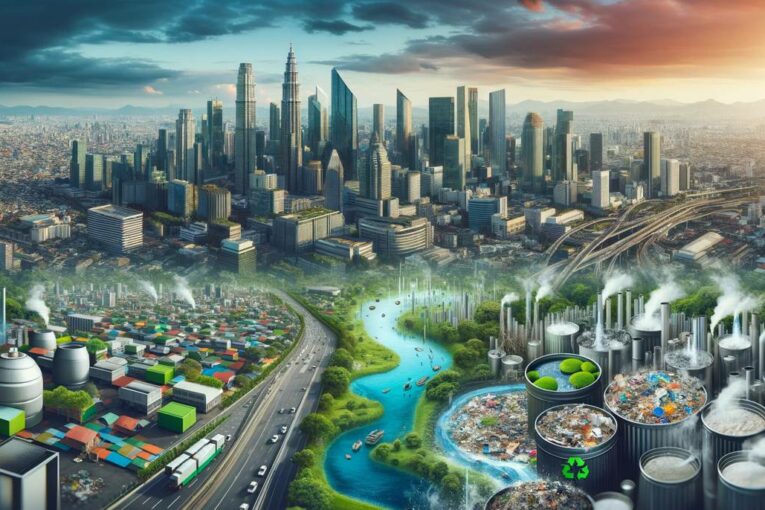 Balancing Urban Expansion with Waste Sustainability Challenges