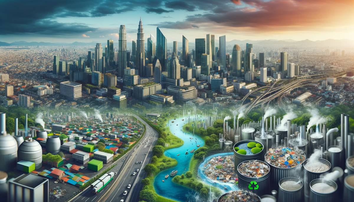 Balancing Urban Expansion with Waste Sustainability Challenges