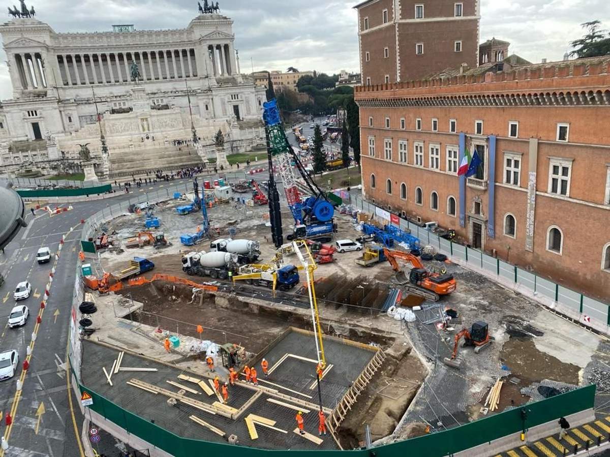 Venezia Station will create a new Archaeological Marvel in Rome