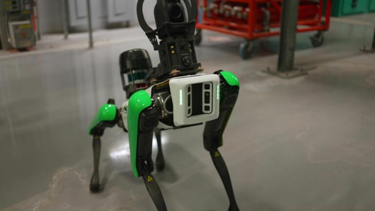 Robot Dogs advancing Substation Inspections using AI
